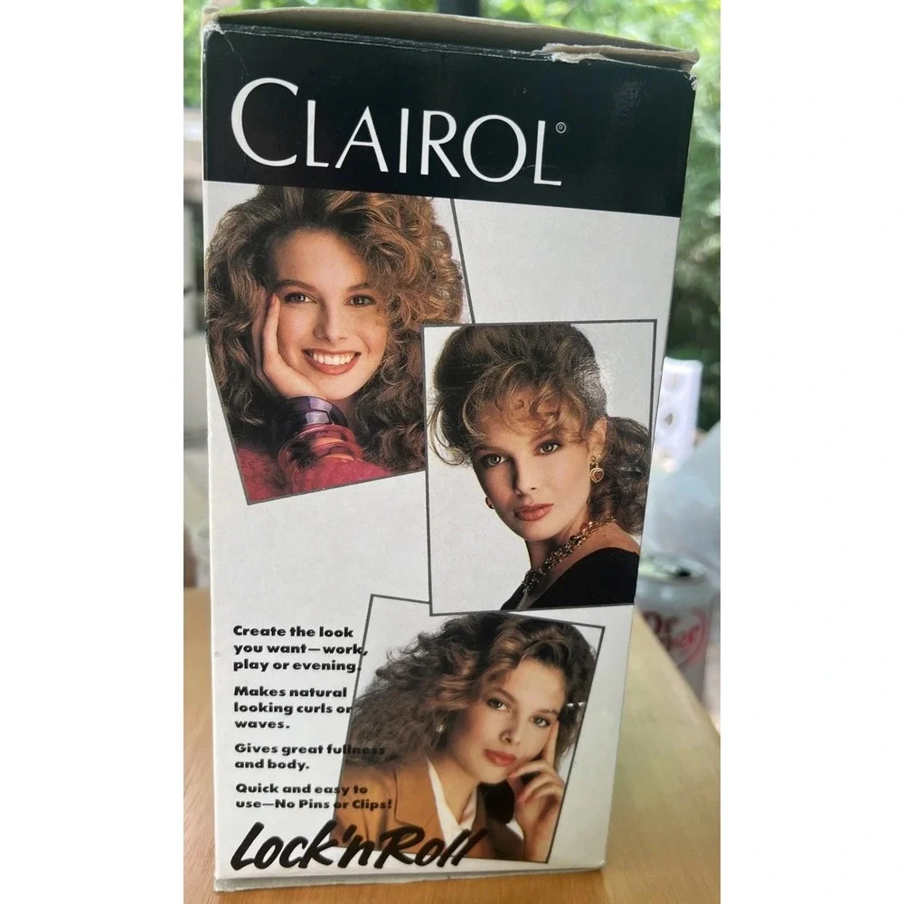 Vintage Clairol Lock'n Roll Heated Hair Stylers